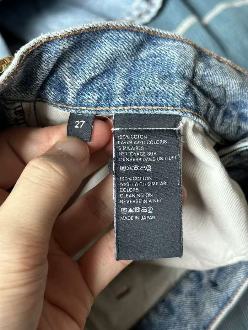 Celine Celine Wash Denim Jeans Size 27 Size US 27 - 5 Thumbnail