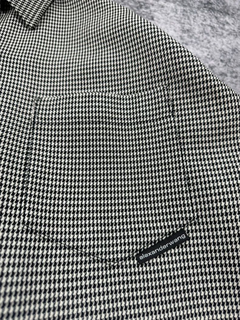 Alexander Wang Alexander Wang Houndstooth Button-Up Shirt Jacket Size US XS / EU 42 / 0 - 3 Thumbnail