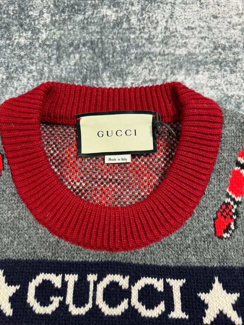 Gucci Gucci Multicolor Sweater with Unique Patterns Size US XS / EU 42 / 0 - 2 Thumbnail