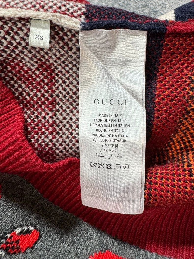 Gucci Gucci Multicolor Sweater with Unique Patterns Size US XS / EU 42 / 0 - 3 Thumbnail