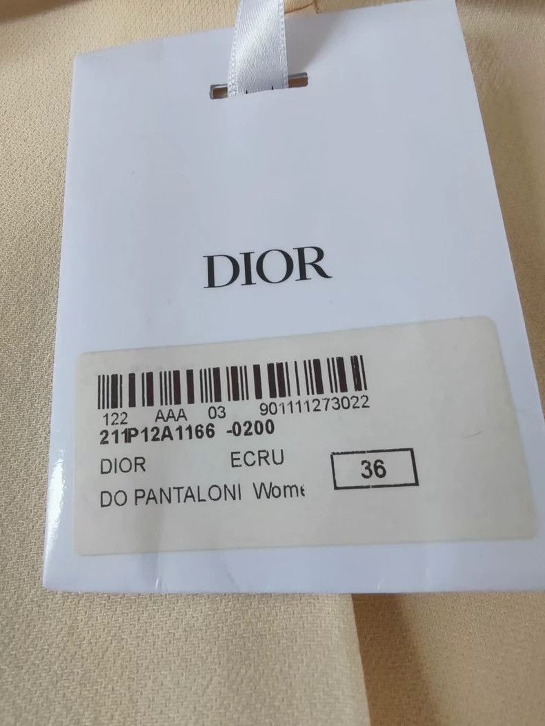 Dior Dior Wool Silk Casual Wide Leg Trousers Size US 36 / EU 52 - 4 Thumbnail