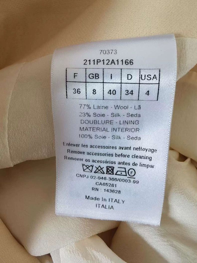 Dior Dior Wool Silk Casual Wide Leg Trousers Size US 36 / EU 52 - 3 Thumbnail