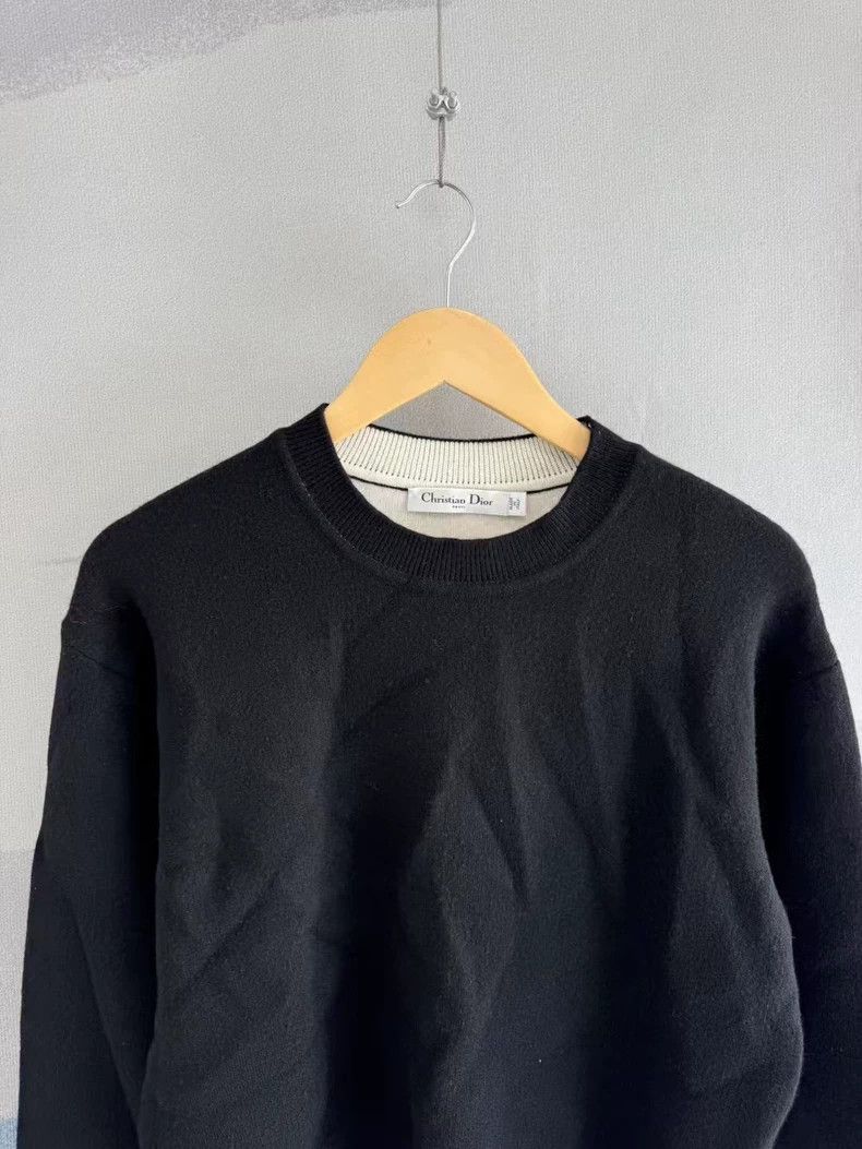 Dior Dior Black Cashmere Sweater with J'adior 8 Size US S / EU 44-46 / 1 - 3 Thumbnail