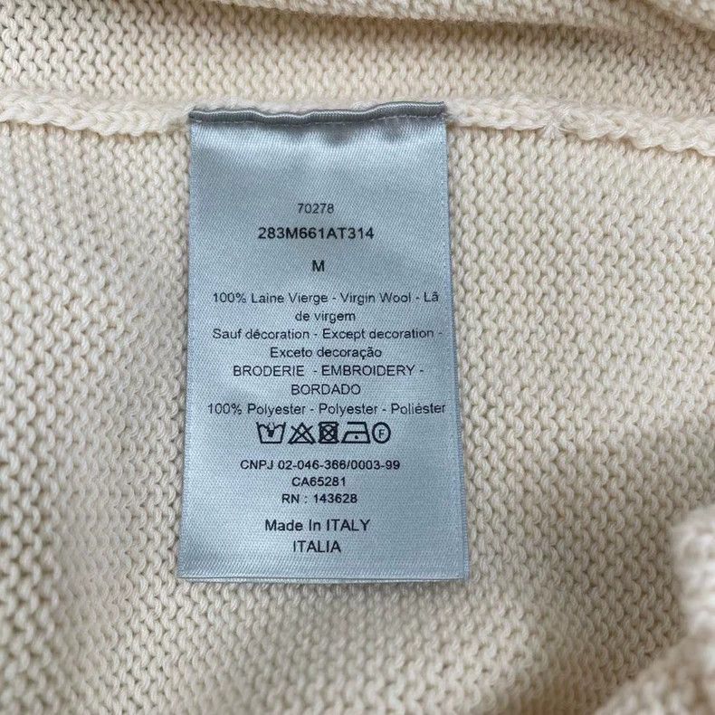 Dior Dior Travis Scott Abstract Pattern Knit Sweater Size US M / EU 48-50 / 2 - 4 Thumbnail