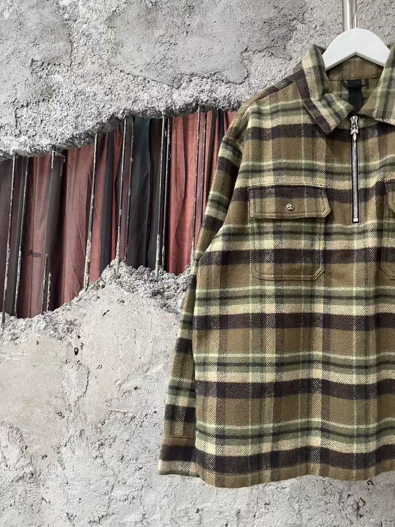 Chrome Hearts Chrome Hearts Half-Zip Flannel Shirt Size US S / EU 44-46 / 1 - 3 Thumbnail