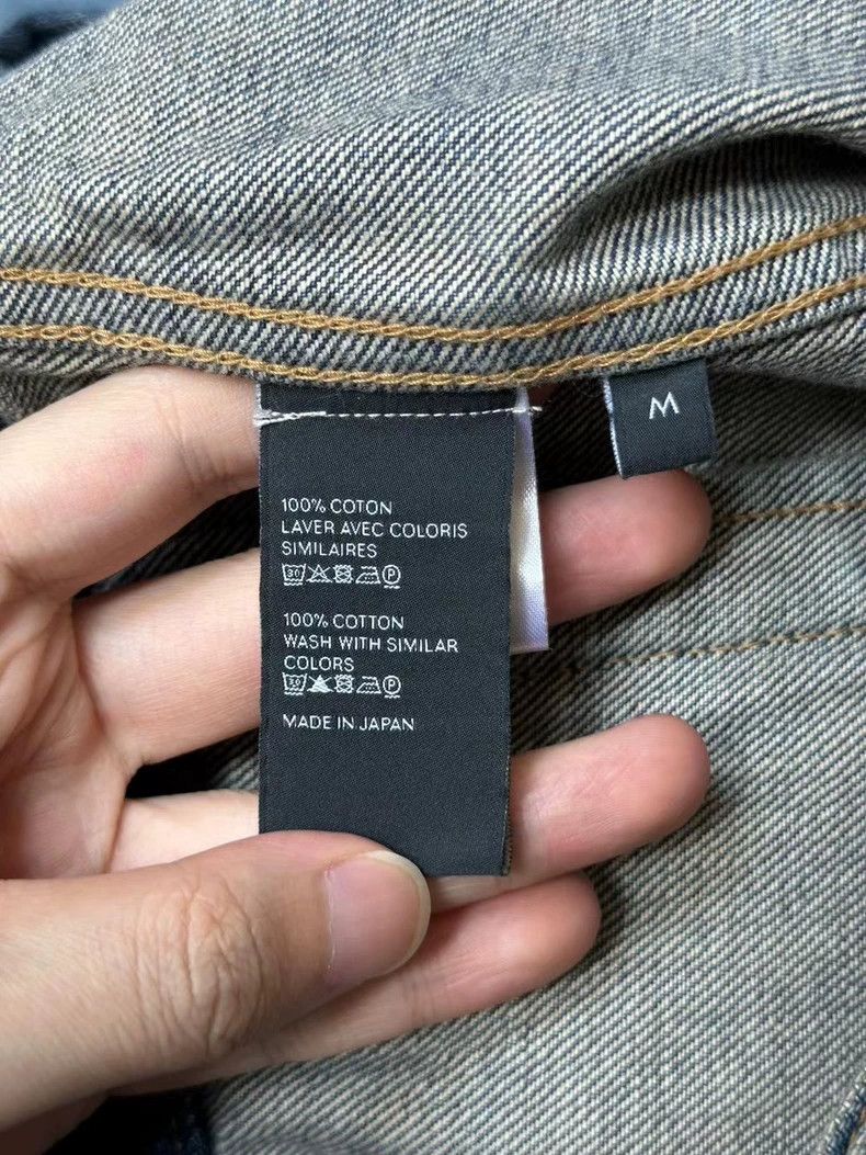 Celine Celine Denim Jacket with Lettering on Back Size US M / EU 48-50 / 2 - 4 Thumbnail