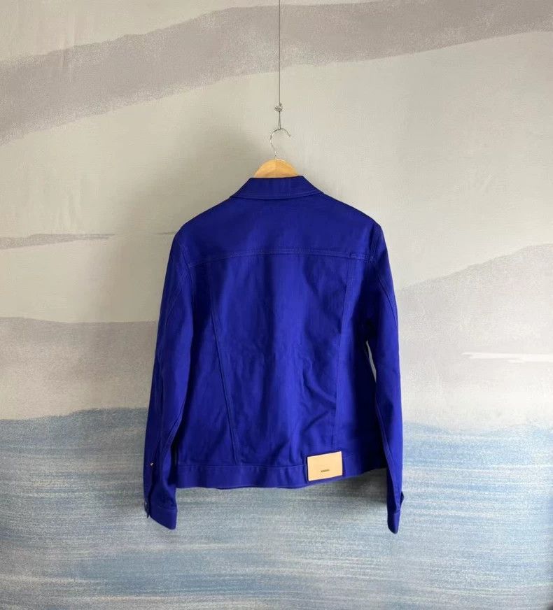 Louis Vuitton Louis Vuitton Blue DNA Denim Jacket Size US L / EU 52-54 / 3 - 3 Thumbnail