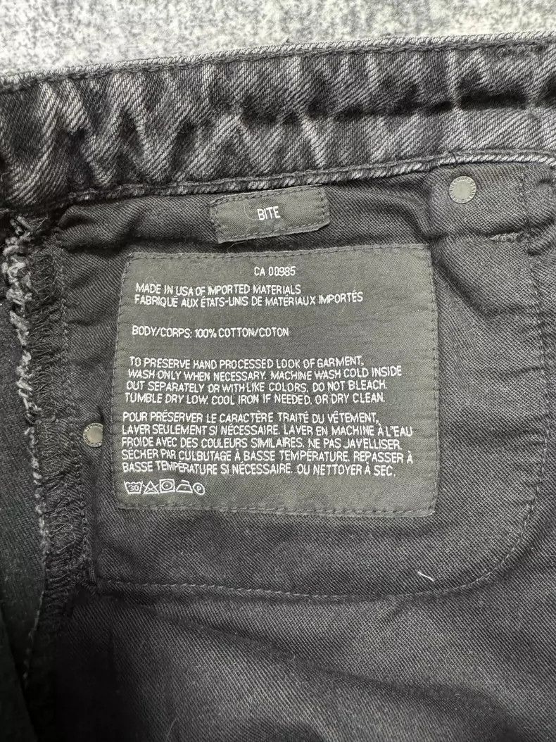 Alexander Wang Alexander Wang Ripped Denim Shorts Size 28 Size US 28 / EU 44 - 6 Thumbnail