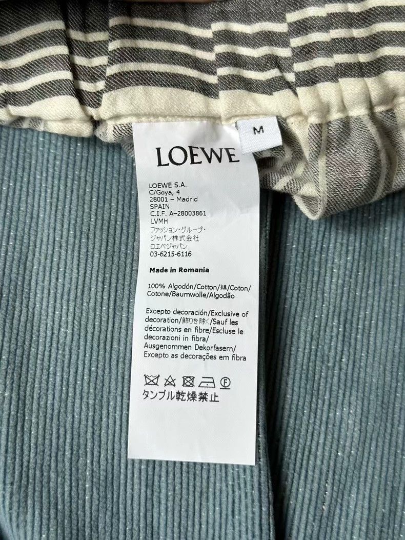 Loewe Loewe Striped Fringe Shorts Size M Size US 32 / EU 48 - 4 Thumbnail