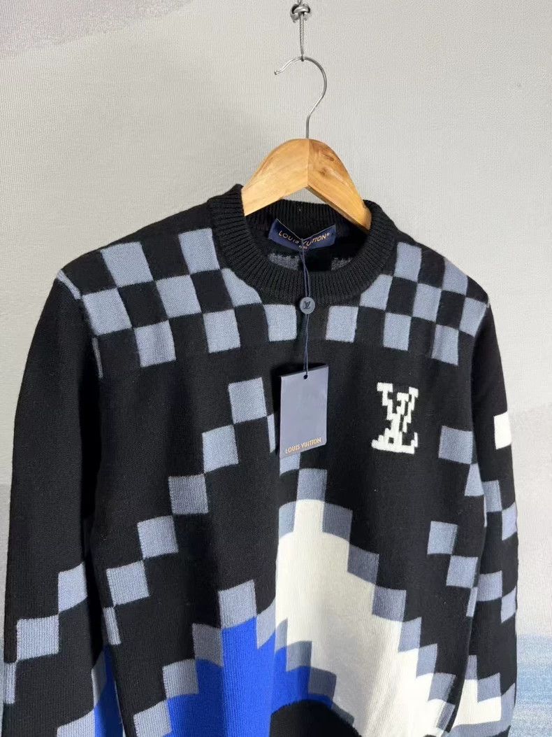 Louis Vuitton Louis Vuitton Patchwork Sweater with Tag Size US XS / EU 42 / 0 - 3 Thumbnail