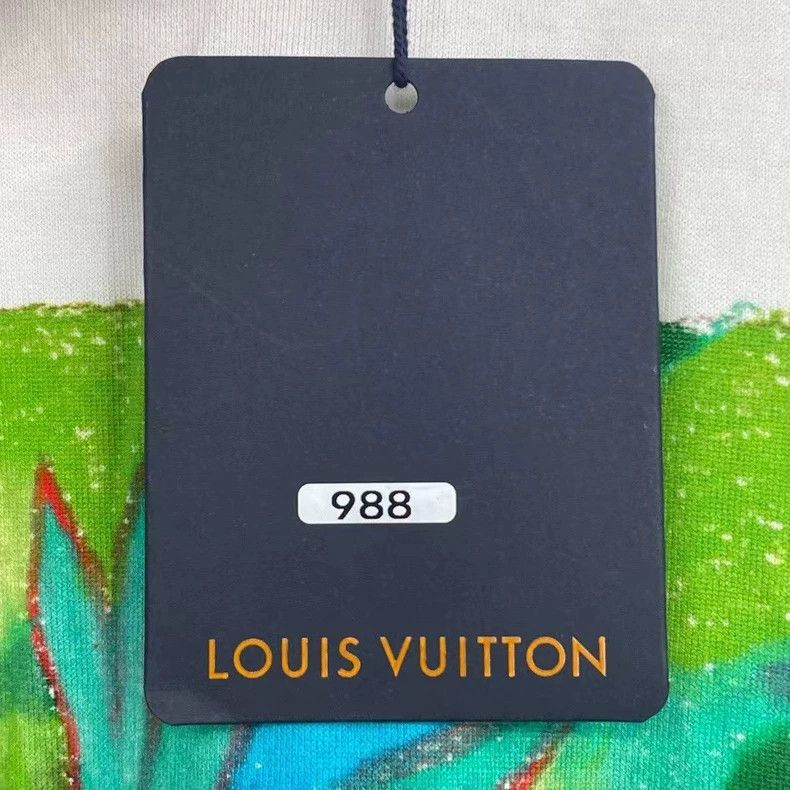 Louis Vuitton Louis Vuitton Graffiti Short Sleeve Shirt Size US L / EU 52-54 / 3 - 6 Thumbnail