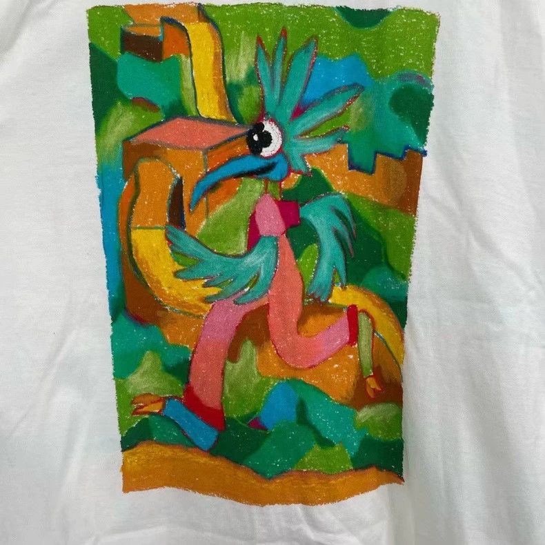Louis Vuitton Louis Vuitton Graffiti Short Sleeve Shirt Size US L / EU 52-54 / 3 - 5 Thumbnail