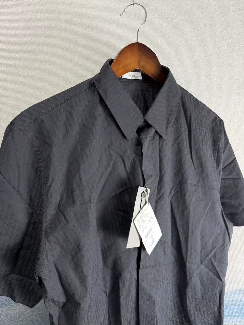 Dior Dior Black Short Sleeve Shirt with Patterns Size US M / EU 48-50 / 2 - 2 Thumbnail