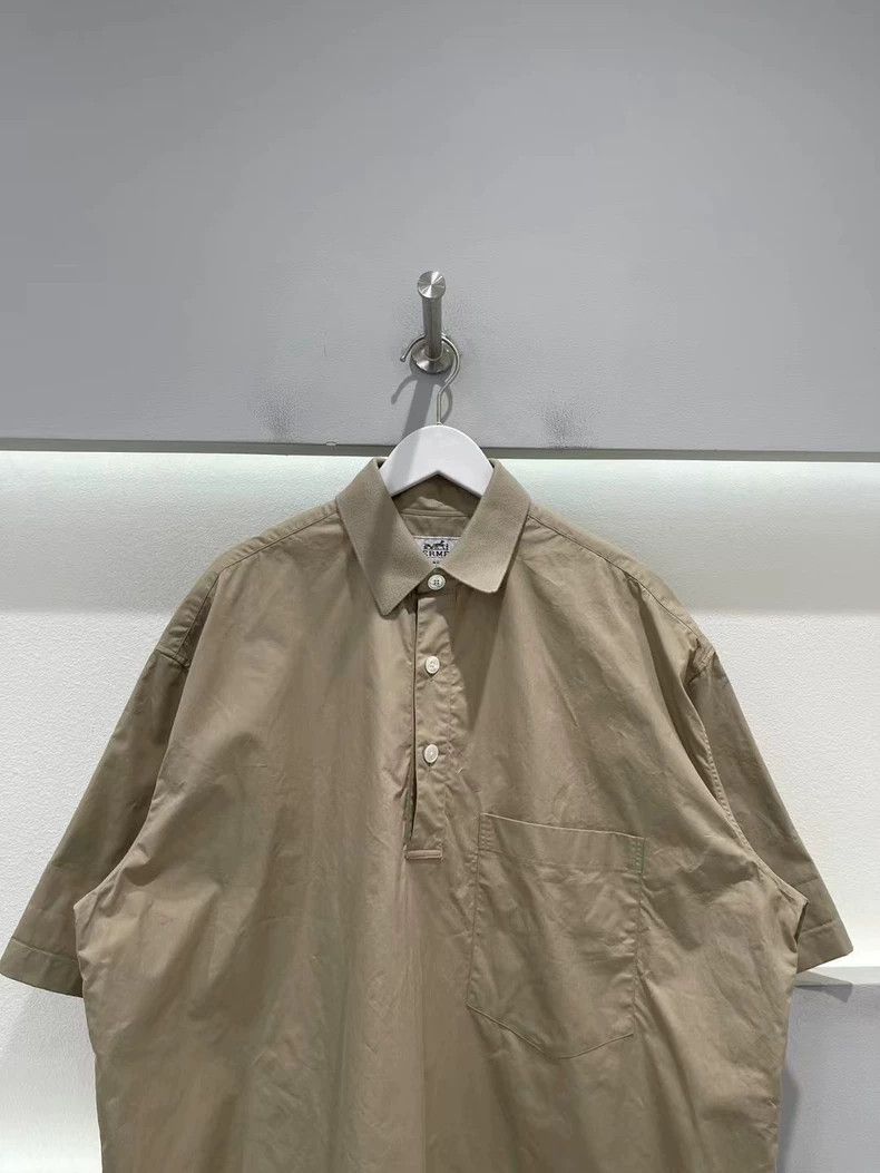Hermes Hermes Short Sleeve Polo Shirt Size US M / EU 48-50 / 2 - 3 Thumbnail