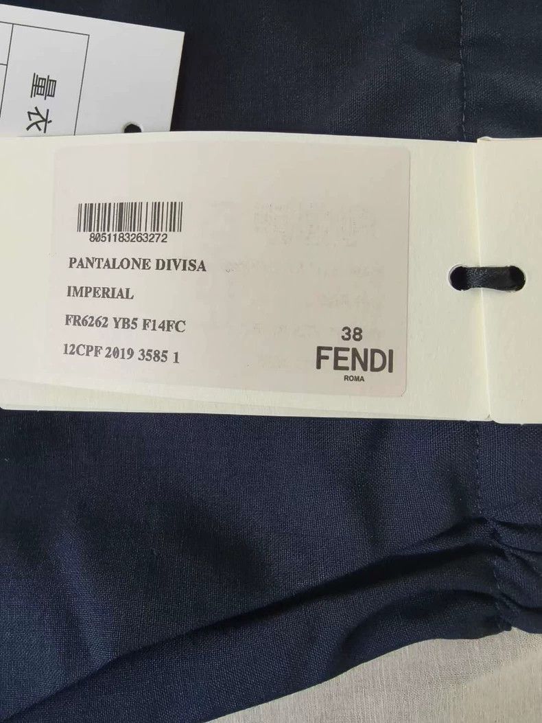 Fendi Fendi Wool Pants with Elastic Waistband Size US 38 / EU 54 - 5 Thumbnail