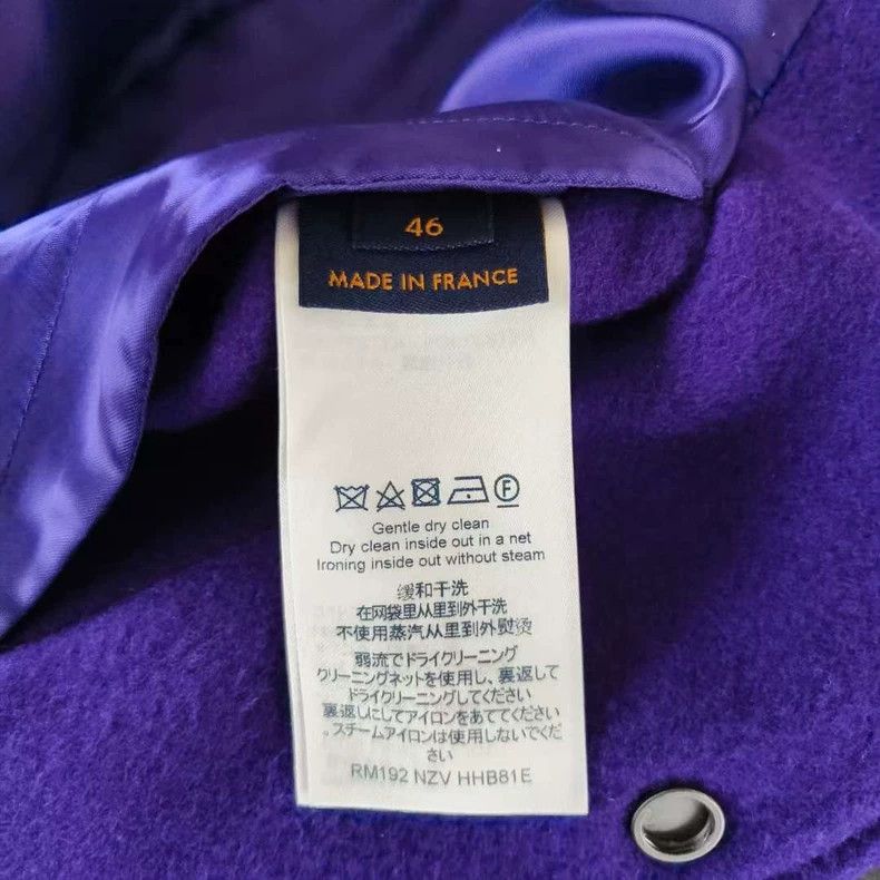 Louis Vuitton Louis Vuitton Purple Badge Baseball Jacket Size US M / EU 48-50 / 2 - 4 Thumbnail