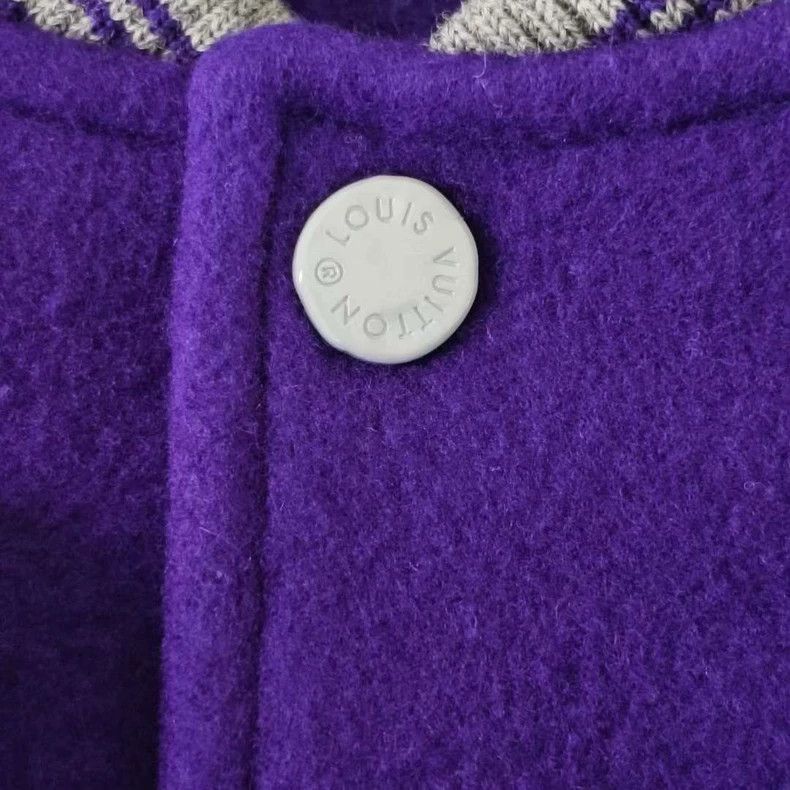 Louis Vuitton Louis Vuitton Purple Badge Baseball Jacket Size US M / EU 48-50 / 2 - 5 Thumbnail