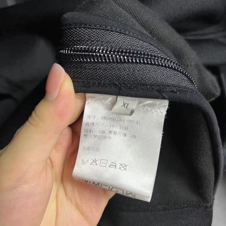 Givenchy Givenchy Black Logo Zip Jacket Coat Size US XL / EU 56 / 4 - 4 Thumbnail