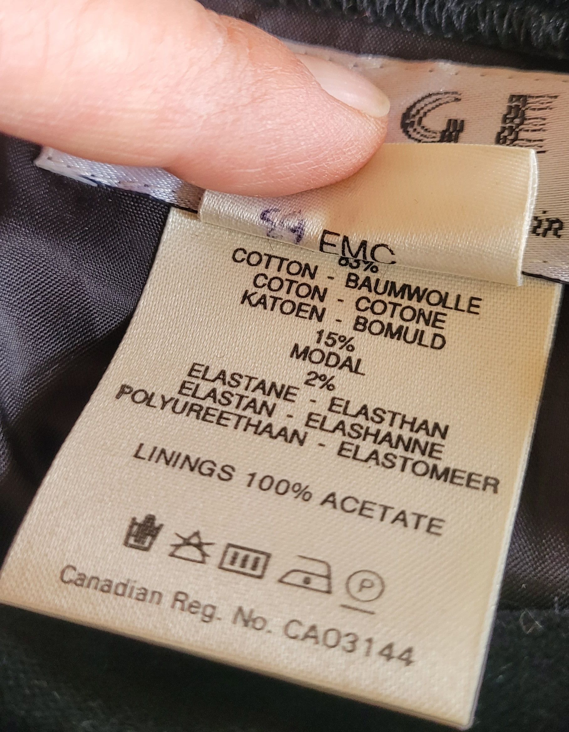 Jaeger Jaeger Skirt Size 34" / US 12 / IT 48 - 4 Thumbnail