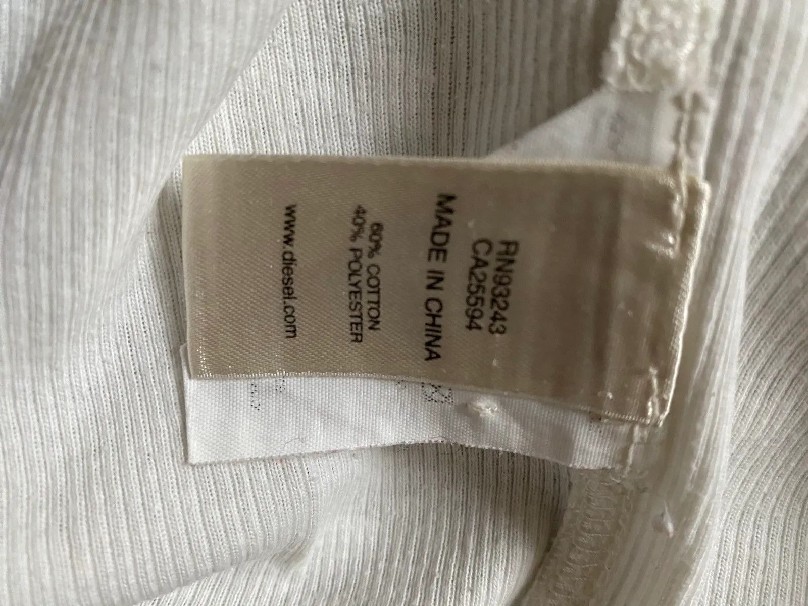 Diesel Diesel Short Sleeve T-shirt Size L / US 10 / IT 46 - 2 Thumbnail