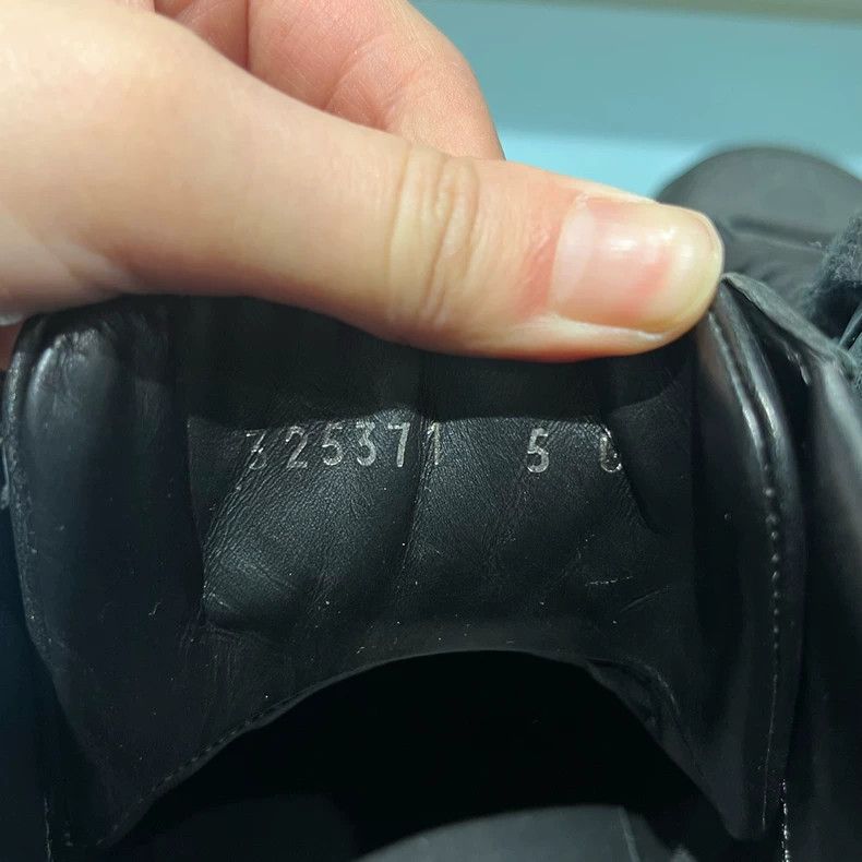 Gucci Gucci Black High Top Fashion Sneakers Size US 5 / EU 37 - 5 Thumbnail