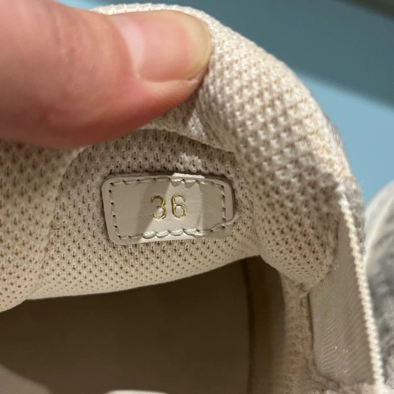 Dior Dior Gray Low-Top Fashion Sneakers Size 36 Size US 5.5 / EU 38 - 5 Thumbnail