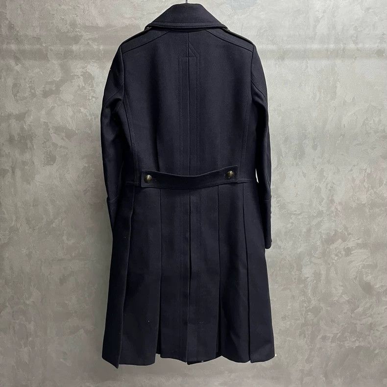 Burberry Burberry Black Wool Double-Breasted Coat Size US M / EU 48-50 / 2 - 4 Thumbnail