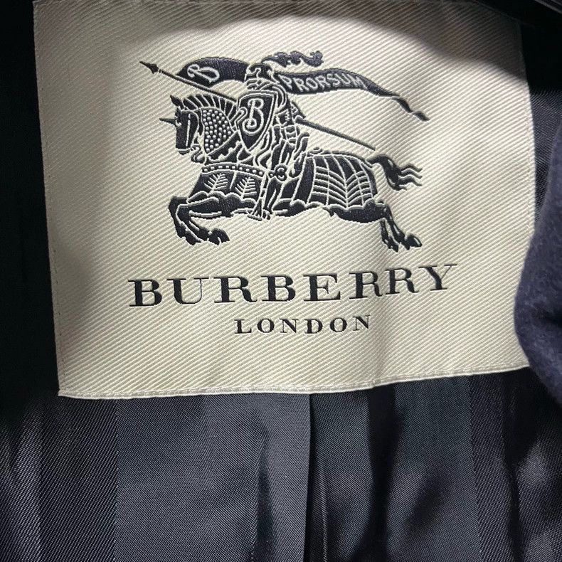 Burberry Burberry Black Wool Double-Breasted Coat Size US M / EU 48-50 / 2 - 6 Thumbnail