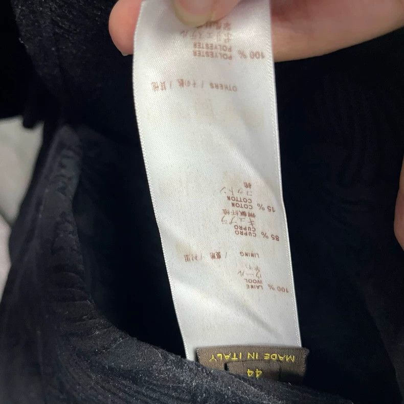 Louis Vuitton Louis Vuitton Black Knot Patterned Coat Size US M / EU 48-50 / 2 - 4 Thumbnail