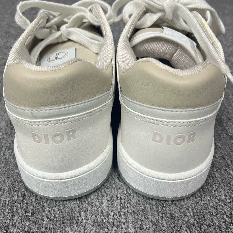 Dior Dior B27 Leather Low-Top Sneakers Size US 10.5 / EU 43-44 - 3 Thumbnail