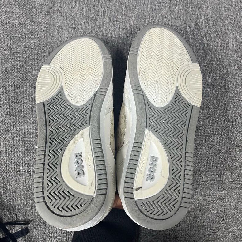 Dior Dior B27 Leather Low-Top Sneakers Size US 10.5 / EU 43-44 - 5 Thumbnail
