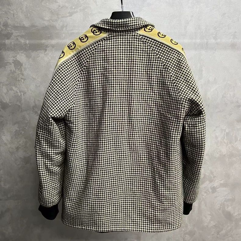 Gucci Gucci Houndstooth Long Sleeve Casual Jacket Size US L / EU 52-54 / 3 - 5 Thumbnail