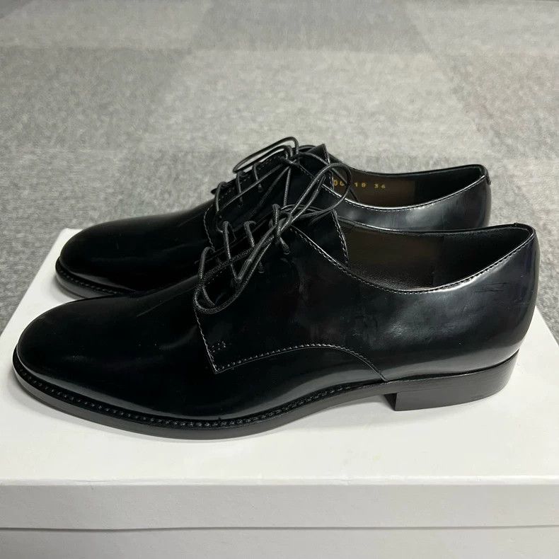 Dior Black Unisex Leather Shoes by Dior Size US 6 / EU 39 - 4 Thumbnail
