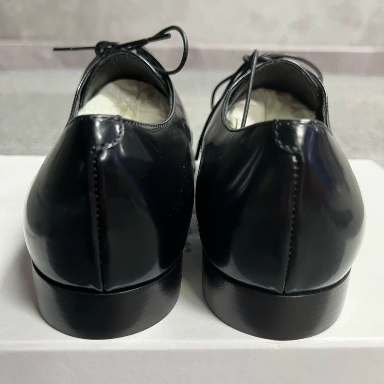 Dior Black Unisex Leather Shoes by Dior Size US 6 / EU 39 - 5 Thumbnail