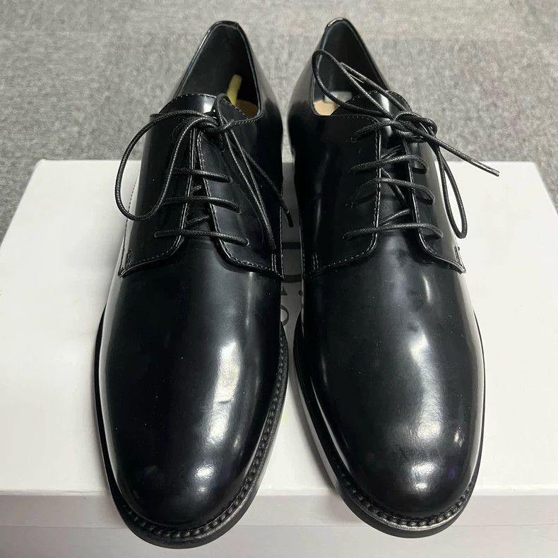 Dior Black Unisex Leather Shoes by Dior Size US 6 / EU 39 - 2 Thumbnail