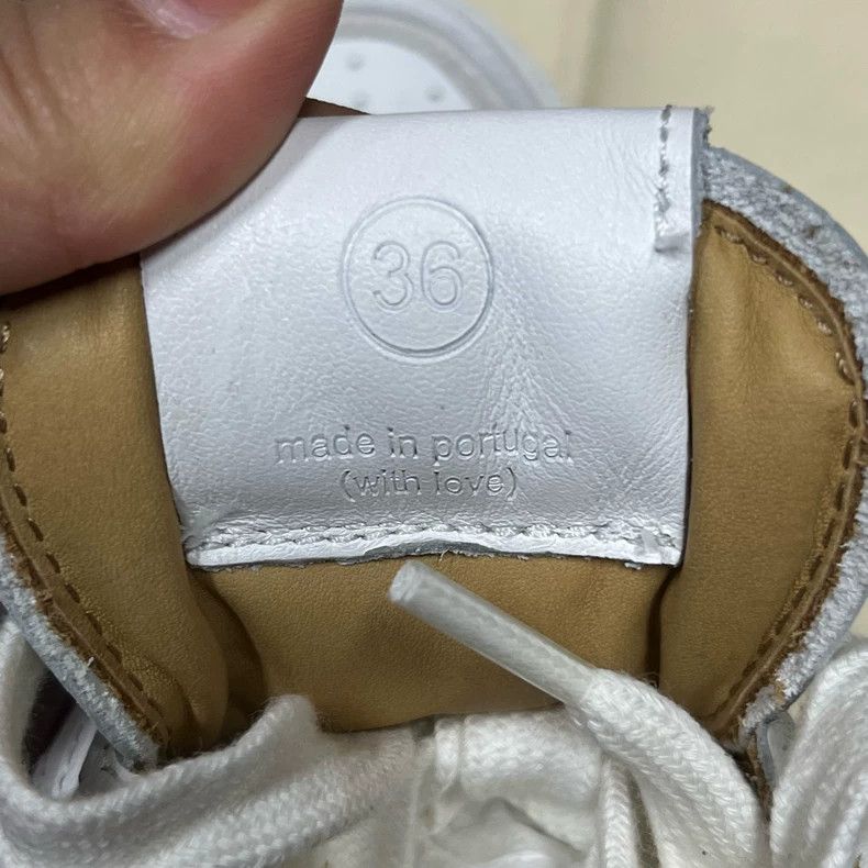 AMI White Suede Low-Top Sneakers by AMI Paris Size US 6 / EU 39 - 6 Thumbnail