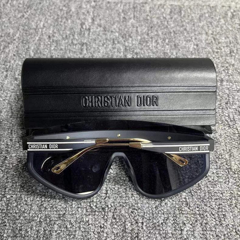Dior Dior Black Metal Frame Sunglasses with Case Size ONE SIZE - 2 Thumbnail