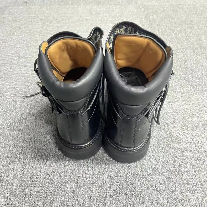 Dior Dior Black Leather Casual Short Boots Size US 10 / EU 43 - 4 Thumbnail