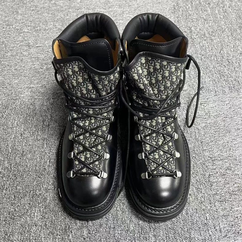 Dior Dior Black Leather Casual Short Boots Size US 10 / EU 43 - 2 Thumbnail