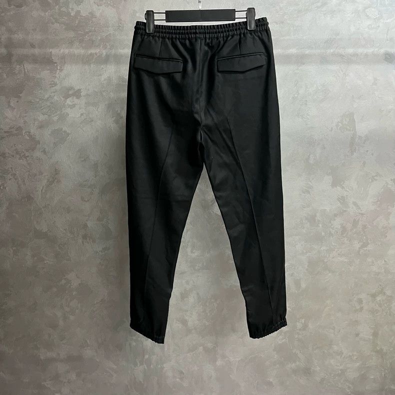 Dior Dior Black Drawstring Tech Fabric Sweatpants Size US 44 / EU 60 - 2 Thumbnail