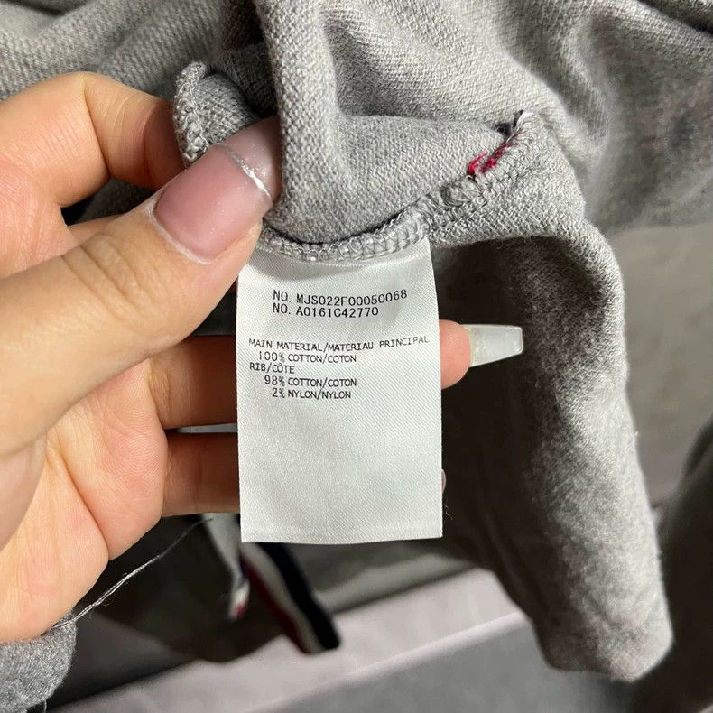 Thom Browne Thom Browne Grey Long Sleeve T-Shirt Size US S / EU 44-46 / 1 - 4 Thumbnail
