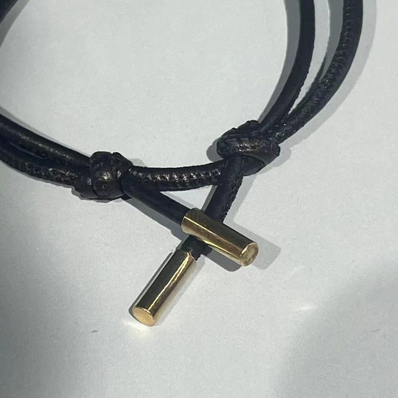 Dior Dior Black Metal Logo Bracelet Size ONE SIZE - 3 Thumbnail
