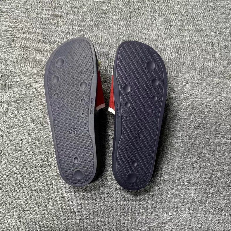 Thom Browne Thom Browne Red and Blue Logo Slide Sandals Size US 11 / EU 44 - 4 Thumbnail