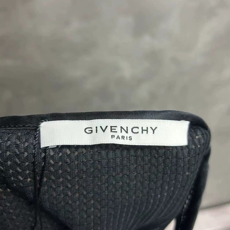 Givenchy Givenchy Black Mesh Design Dress for Sale Size US 40 / EU 56 - 3 Thumbnail
