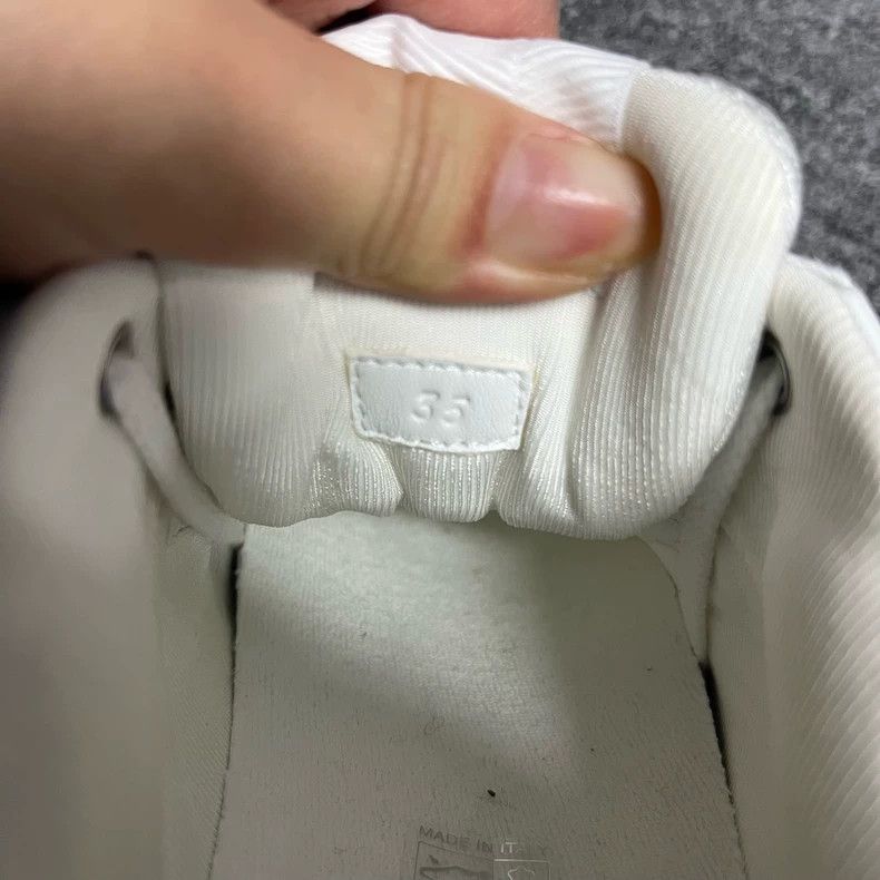 Gucci Gucci White Leather Low-Top Sneakers Size US 5 / EU 37 - 4 Thumbnail
