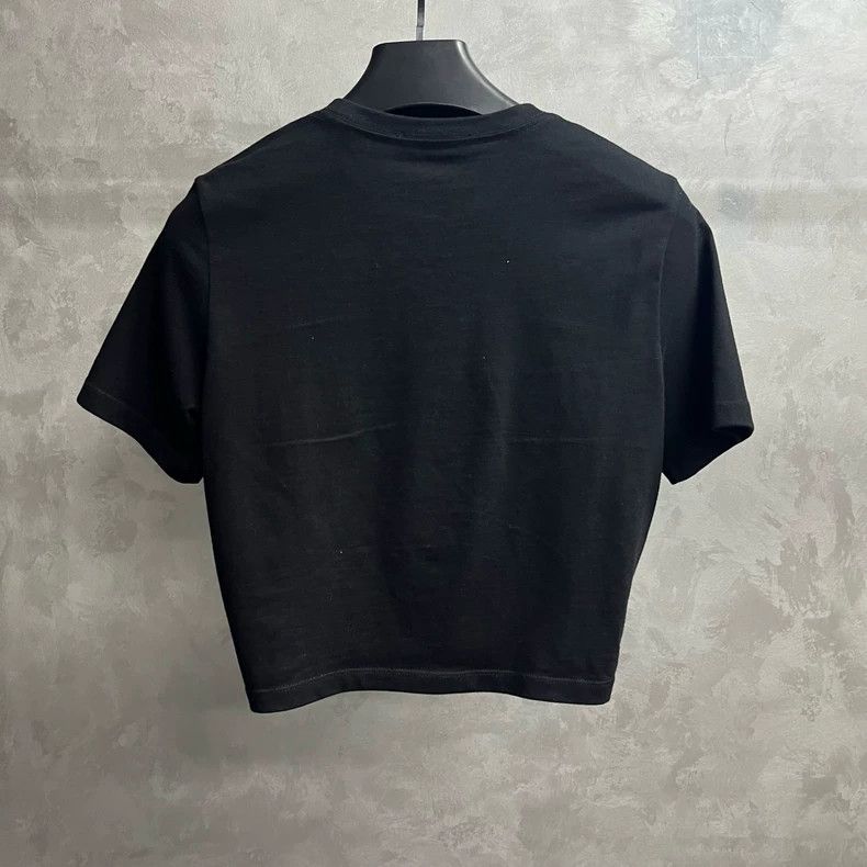 Versace Versace Black Short Sleeve T-Shirt with Logo Size US M / EU 48-50 / 2 - 5 Thumbnail