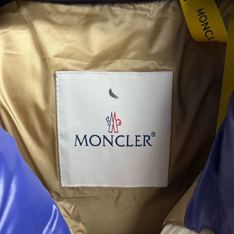 Moncler Moncler Color Block Logo Puffer Jacket Size US M / EU 48-50 / 2 - 2 Thumbnail