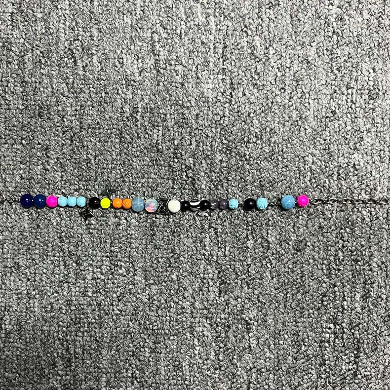 Louis Vuitton Multi-color Rainbow Beaded Bracelet Size ONE SIZE - 2 Thumbnail