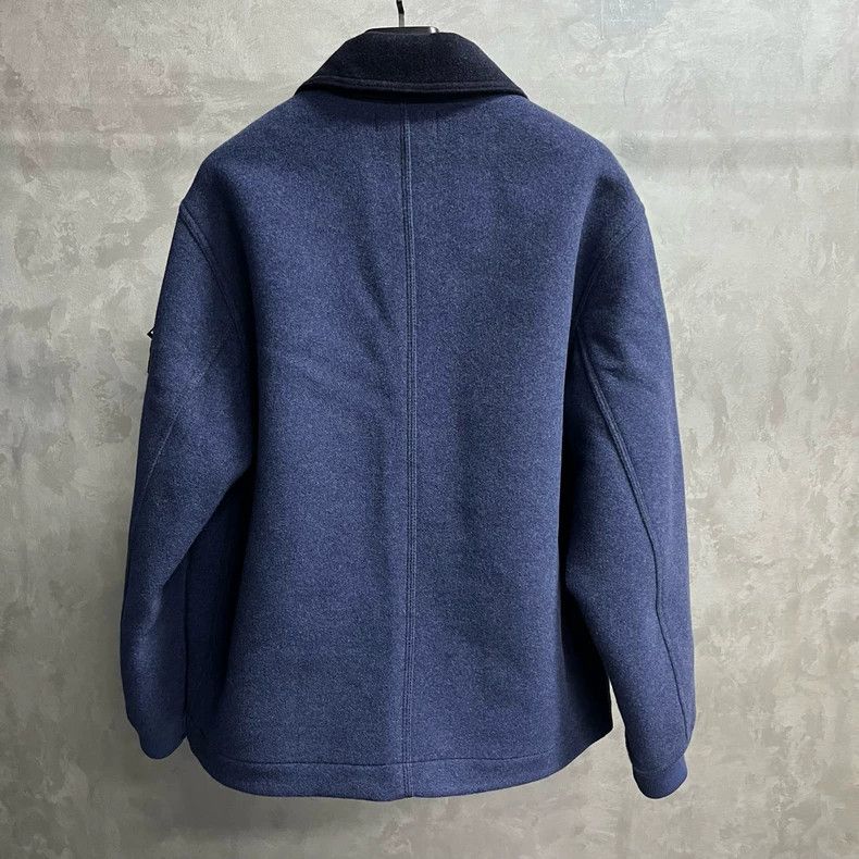 Stone Island Stone Island Blue Long Sleeve Jacket Size US XL / EU 56 / 4 - 6 Thumbnail