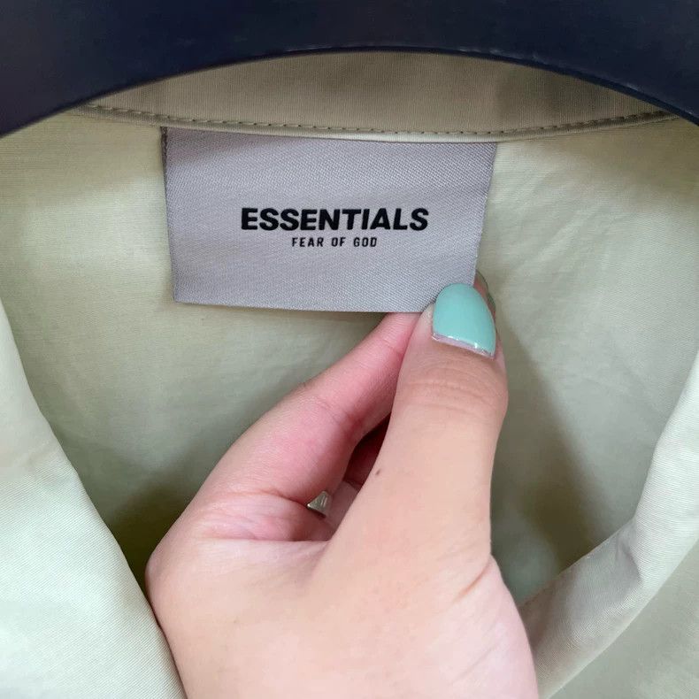 Fear of God Fear of God Coach Jacket in Matcha Green Size US XXL / EU 58 / 5 - 2 Thumbnail